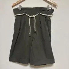 BACK NUMBER ショートパンツ カーキ Lサイズのサムネイル