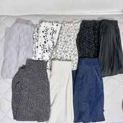 ロングスカート 8点セット まとめ売り レディース
