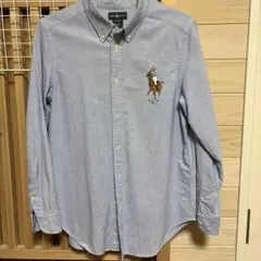 Ralph Lauren 長袖シャツ ライトブルー L(14-16)