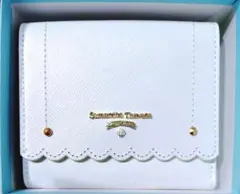 Samantha Thavasa ホワイト三つ折り財布