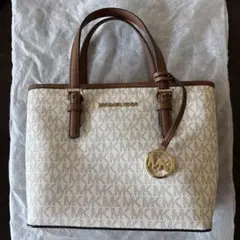 MICHAEL KORS ショルダーバッグ ホワイト/ブラウン