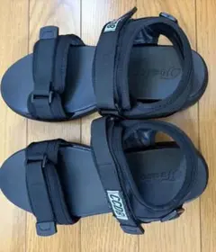 サンダル　ブラック　スポーツサンダル　25cm