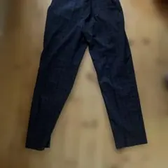 ユニクロアンクルパンツ チェック柄 カジュアルパンツ M