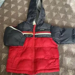 carters フード付き中綿コート 赤/ネイビー