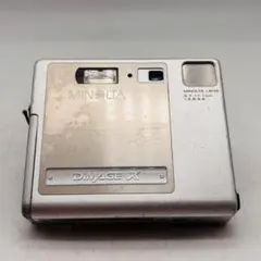 【スマホ転送OK】MINOLTA DIMAGE X シルバー 動作確認済み 美品】MINOLTA DiMAGE X シルバー