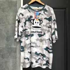 【新品未使用】ポールフランク 迷彩半袖Tシャツ メンズXXLサイズ