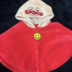 アンパンマン　ポンチョ　80cm〜90cm