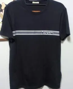 MONCLER ロゴプリント Tシャツ ネイビーのサムネイル