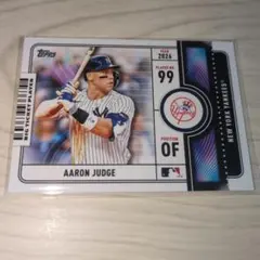 アーロン・ジャッジ ヤンキース ビッグチケット Topps MLB - メルカリ