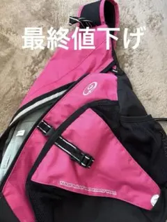 PIKO ワンショルダー スリングバッグ ピンク
