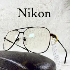 未使用　Nikon　ニコン　5089　サングラス　ツーブリッジ　ブラウンレンズのサムネイル