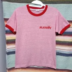 PLAY BOY ヴィンテージ リンガー Tシャツ 80s 70s US 古着 70s80s90s PLAYBOY リンガーTシャツ セット販売 USA製 - メルカリ