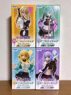 GIGO限定 ぶいすぽっ！フィギュア 藍沢エマ 紫宮るな 八雲べに 神成きゅぴ