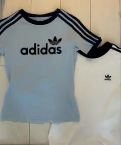 Adidas アディダス Tシャツ 2枚セット リニア グラフィック ピチTのサムネイル