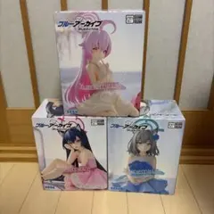 ブルーアーカイブYumemirize シロコ&ホシノ&セリカフィギュア3種セット