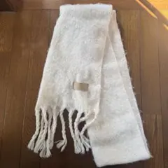 Chico ホワイト マフラー