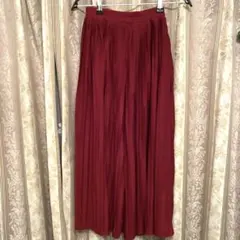 SHOO LA RUE ワインレッド ガウチョパンツ F