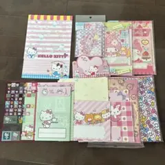 平成女児 当時物 レターセットサンリオ マイメロディー ハローキティー