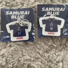 SAMURAI BLUE 上田綺世　前田大然　キーホルダー 2個セットのサムネイル
