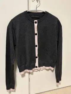 ZARAコンビニットカーディガン Sサイズ　ピンク