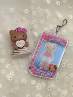 日焼けハローキティ キーホルダーセット