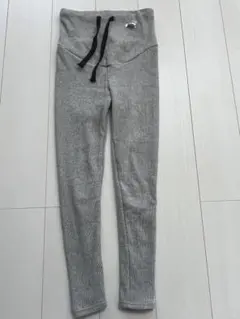 【未使用】マタニティ　リブ　レギンス　裏起毛