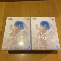 リゼロ -Relax time-レム フィギュア 2個セット
