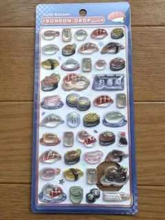 【正規品】　ボンボンドロップシール　和柄　お寿司