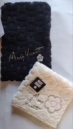 Mary Quant 花柄ポーチ、ハンカチ 2点セット