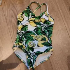 American Apparel レモン柄水着 2T