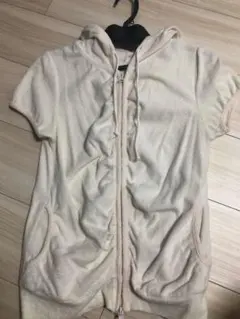 タオル地パーカー(半袖)