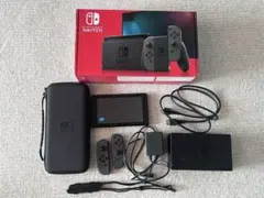 Nintendo Switch グレー 本体と付属品セット - メルカリ