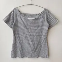 美品 J. CREW ジェイクルー カットソー トップス 半袖 ストライプ Lのサムネイル