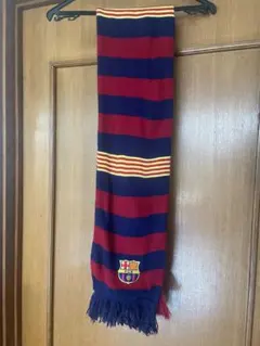 新品未使用　FCバルセロナ サッカーマフラー サポーターグッズ オフィシャル