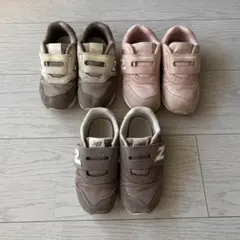 16-16.5cm◆new balance スニーカー 3点セット
