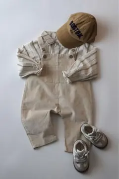 コーデュロイサロペット　サイズ90