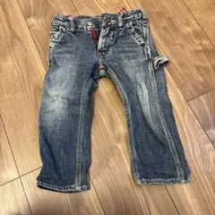 デニムハーフパンツ 100cm