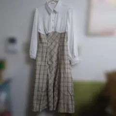 axes femme ドッキングワンピース