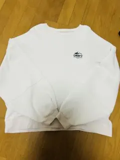 CAMP7 ホワイト スウェット MEDIUM