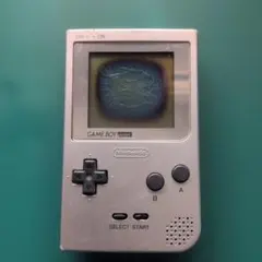 ジャンク品　GAME BOY pocket シルバー 本体