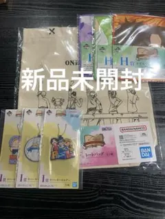 一番くじワンピース F賞トートバッグ、H I賞。