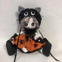 カントリードール　ミニドール　ハロウィン仮装の女の子　☆ハンドメイド☆