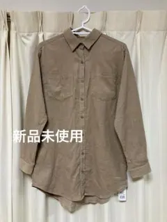 イング　INGNI コーデュロイ　バックリボン　シャツ　ブラウス　新品未使用