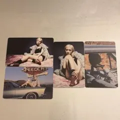 Rosé Blackpink ロゼ トレカ　Rosie puma ４枚セット