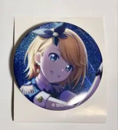 プロセカ　鏡音リン　グリッター缶バッチ