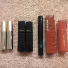 リップティント等まとめ売り 7本　リプモン、ネンマクフェイクルージュ等