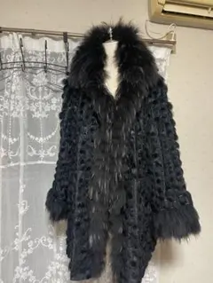 リバーシブル ファーコート