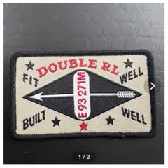 RRL Double RL ダブルアールエル　鉄板　鉄製　看板　サイン　非売品 RRL Double RL ダブルアールエル鉄板鉄製看板サイン非売品