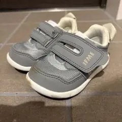 IFME グレー スニーカー ベビーシューズ　13cm イフミー
