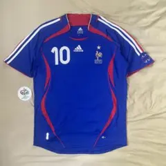 フランス代表 ユニフォーム ジダン 2000年 EURO 決勝パッチ BOX付き